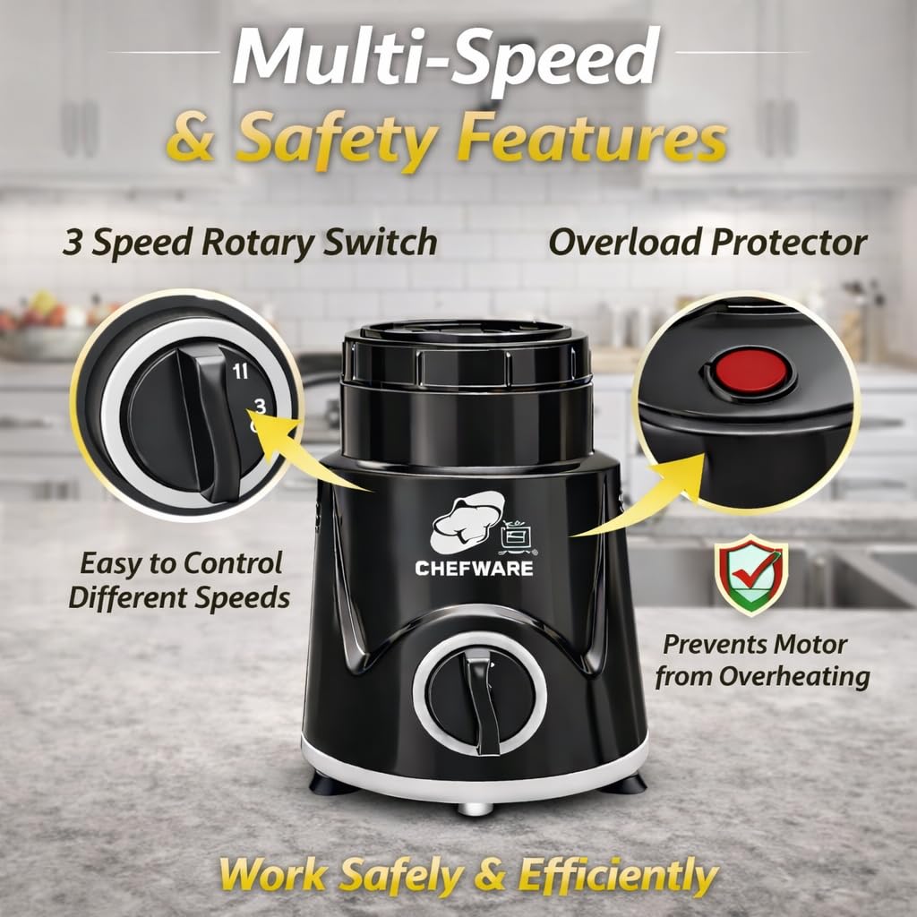 CHEFWARE Nutri-Blend Mixer Grinder