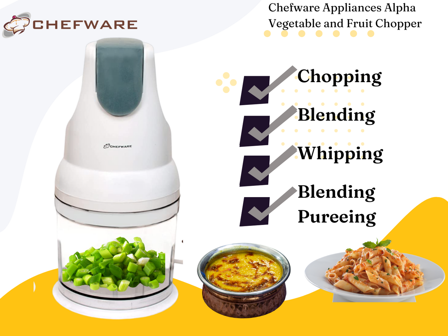 Chefware Appliances Electric chopper 250 watt (Alpha)