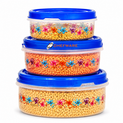 Chefware Storex Premium Food Storage Container Set (3 Pieces)