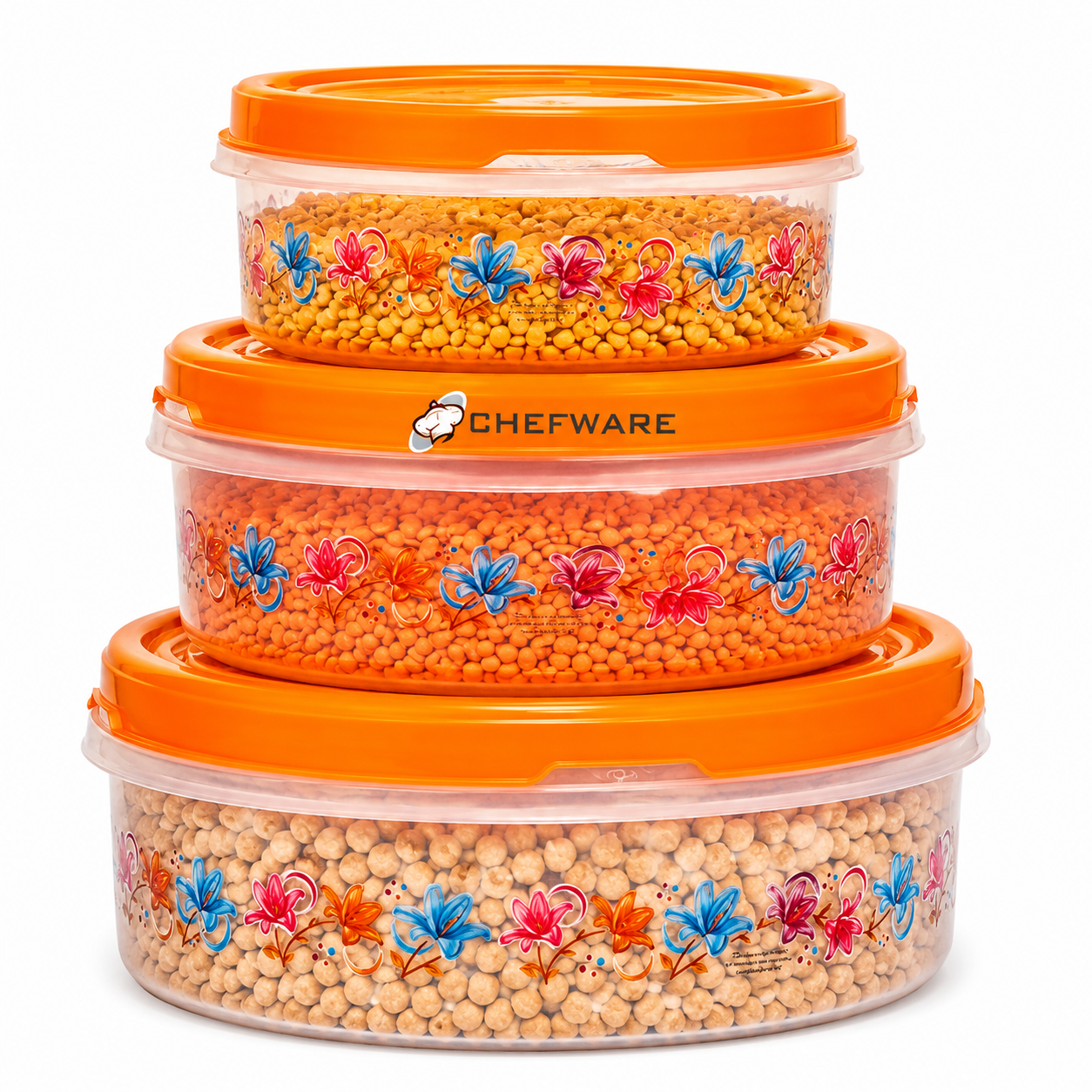 Chefware Storex Premium Food Storage Container Set (3 Pieces)