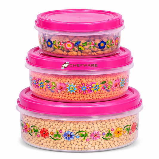 Chefware Storex Premium Food Storage Container Set (3 Pieces)